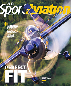 July 2022 Sport Aviation Magazine Cover Image | Custom Monosport 360