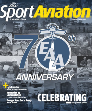 January 2023 Sport Aviation Magazine Cover
