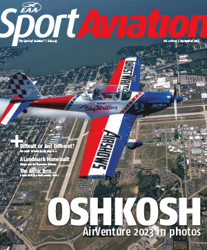 September 2023 Sport Aviation Magazine Cover