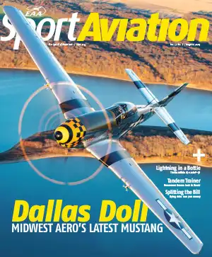 August 2024 Sport Aviation magazine cover
