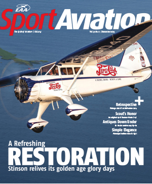 December 2024 Sport Aviation Magazine Cover