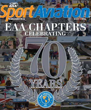 sport aviation magazine july 2024 cover