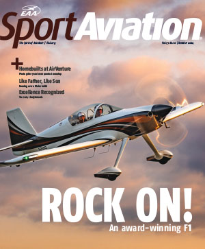 EAA Sport Aviation Magazine Cover | October 2024