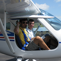 EAA Air Academy Grad Follows in Father’s Footsteps at FBO