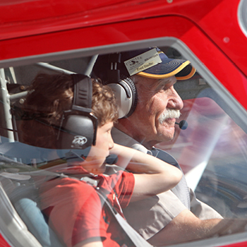 Fred Stadler Volunteer Young Eagles Pilot