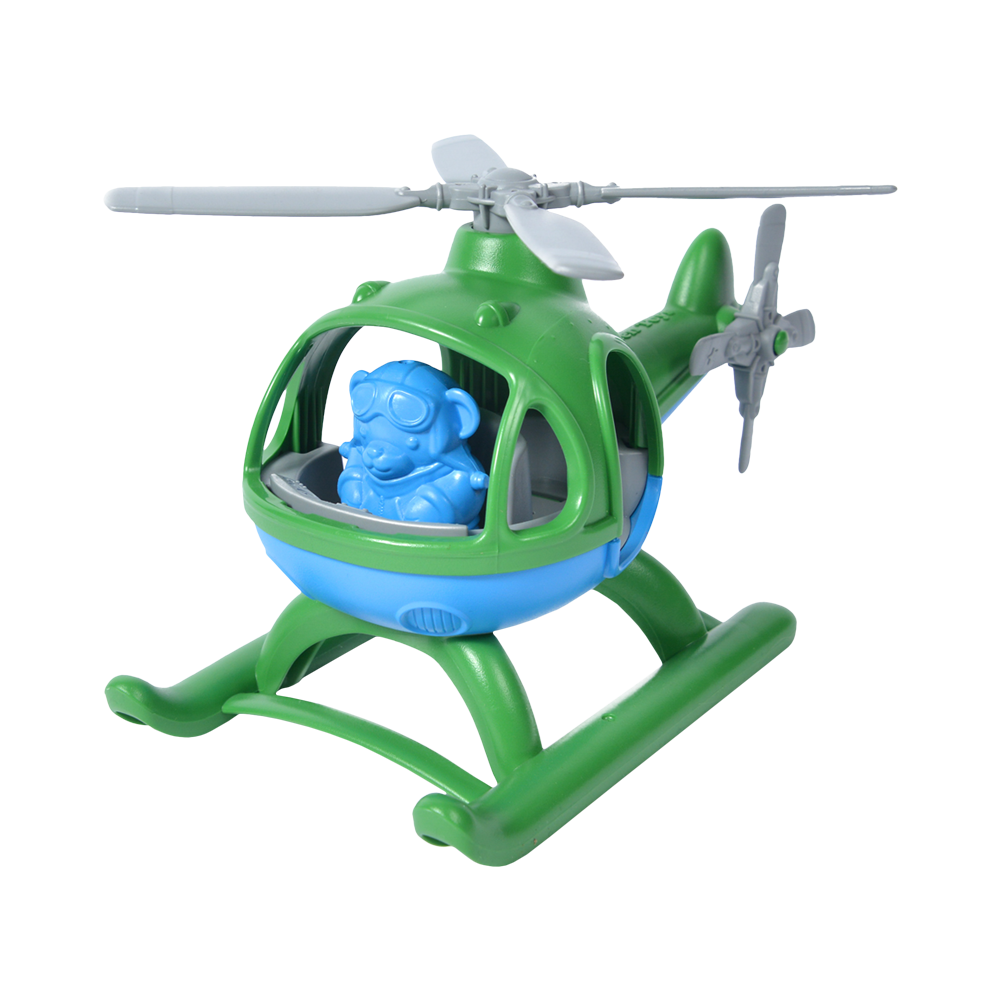 helicopter green toys